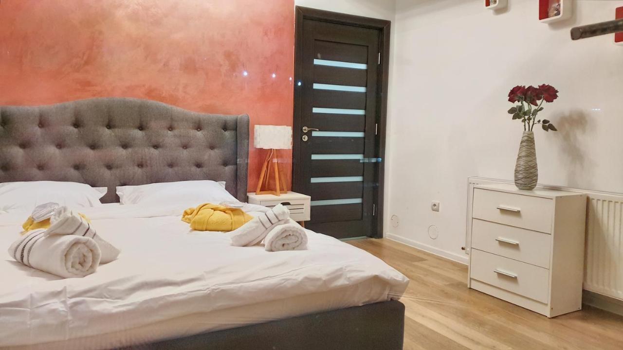 Cozy Penthouse In A New Business Building In City Center. Free Private Parking Cluj-Napoca Exterior foto